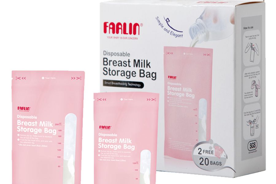 Farlin - Breast Milk Storage Bag 200ml * 22 bags